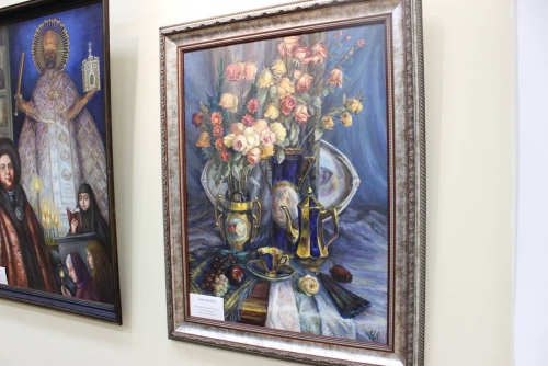 6 ноября  в усадьбе Знаменское-Губайлово состоялась встреча с художником Лопухиной Натальей Владимировной