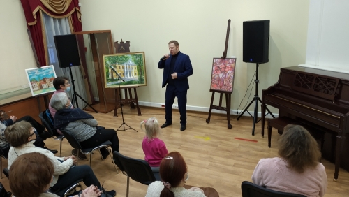6 февраля в в усадьбе Знаменское-Губайлово состоялась концертная программа "Стильный оранжевый галстук" Сергея Баровского