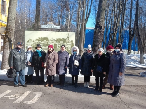 24 марта Культурно-выставочный комплекс "Знаменское-Губайлово" посетили гости из г.о. Химки