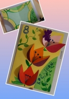Сегодня, 5 марта, на онлайн-занятии в арт-студии "Ряба" делали открытку для любимой мамы