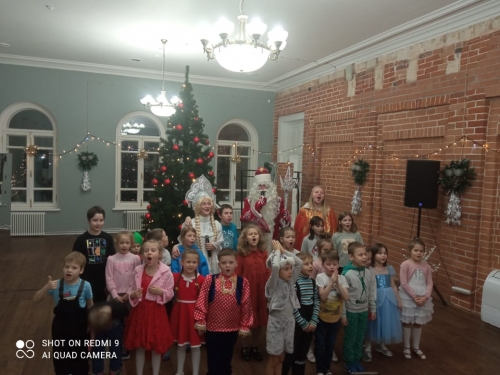 24 декабря в Усадьбе Знаменское-Губайлово началась череда новогодних праздничных мероприятий для наших самых маленьких друзей