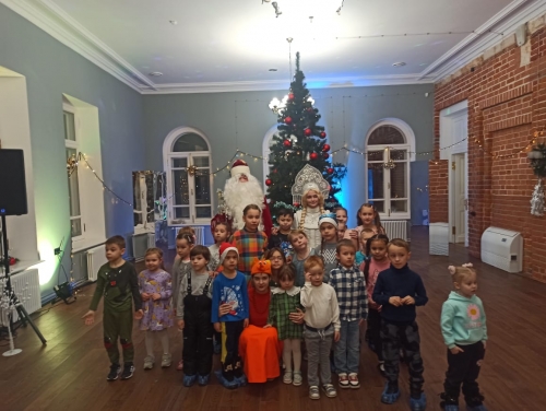 28 декабря в Усадьбе Знаменское-Губайлово продолжилась череда новогодних праздничных мероприятий для наших самых маленьких друзей