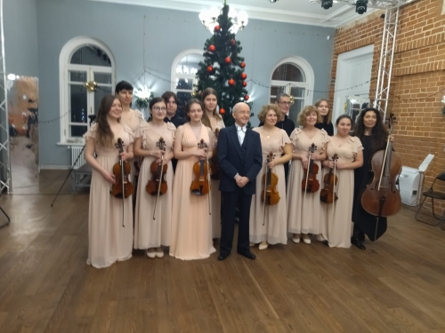 15 января в Большом Зале Усадьбы Знаменское-Губайлово прошла с аншлагом  концертная программа «От Моцарта до Малера»