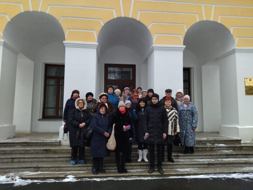 18 человек из Коломны приехали 4 марта в гости к нам в Красногорск