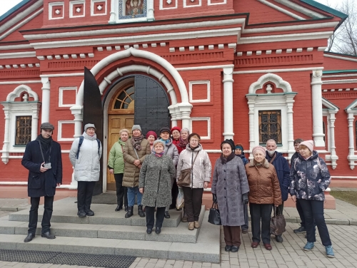2 апреля в усадьбе Знаменское-Губайлово прошла лекция-экскурсия "Красные храмы Красногорска"