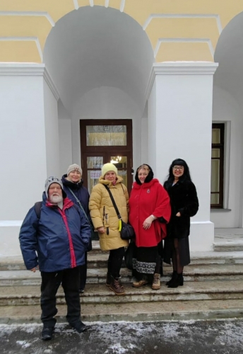 28 ноября в Усадьбу приезжали сотрудники Московского отделения Межрегионального союза экскурсоводов