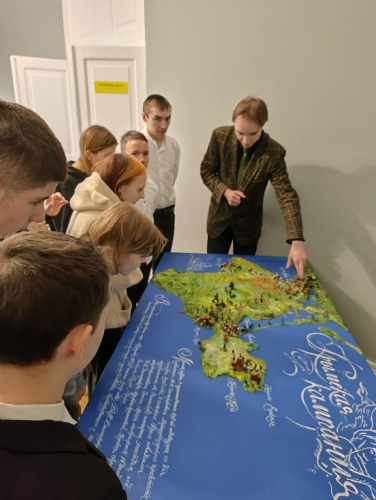 14 марта усадьбу Знаменское-Губайлово посетили ученики МБОУ Образовательный центр "Созвездие".