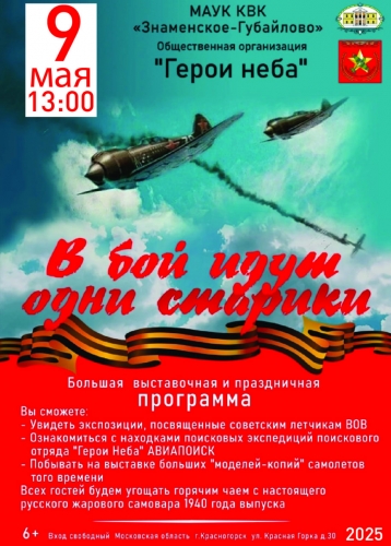 Мероприятие на 09.05 || Герои неба