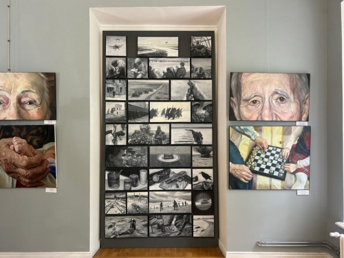 Открытие выставки портретов