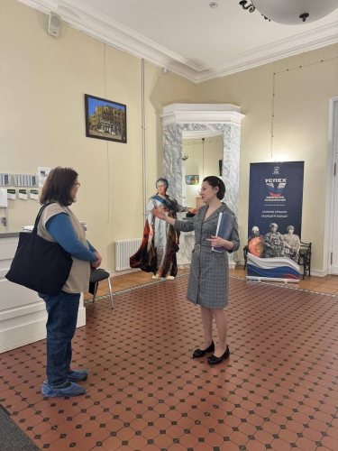 Авторская  экскурсия Полины Кузьминой "Отцы Отечества"