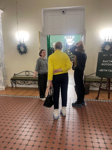 В Усадьбе Знаменское-Губайлово прошла обзорная экскурсия Полины Кузьминой по Главному дому